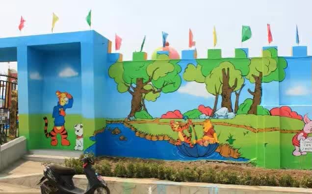 幼儿园墙绘图片 幼儿园墙绘素材 幼儿园墙绘案例