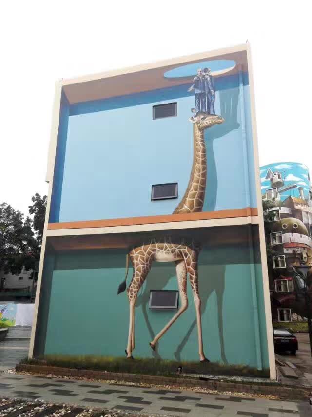 艺术“大目标”：大型户外建筑外立面墙体彩绘