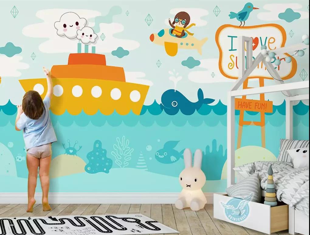 【幼儿园墙绘】选择这样的儿童房墙绘，做更优秀的父母