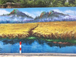 博物馆彩绘【3D壁画】