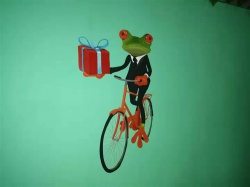 东莞茶山爱福蛙墙绘