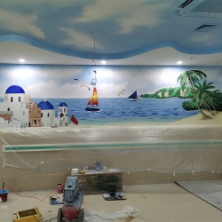 深圳龙岗社区彩绘